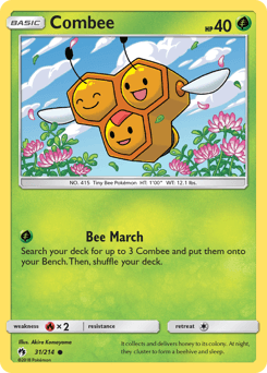 Combee 31/214 — Lost Thunder