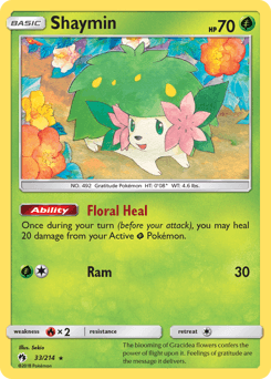 Shaymin 33/214 — Lost Thunder
