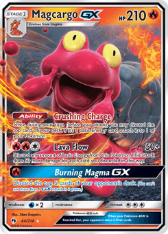 Magcargo-GX 44/214 — Lost Thunder
