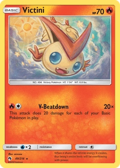 Victini 49/214 — Lost Thunder