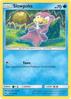 Slowpoke 54/214 — Lost Thunder