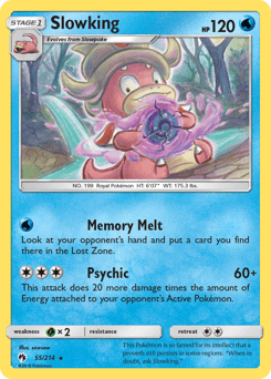 Slowking 55/214 — Lost Thunder