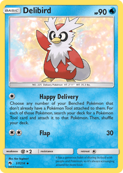 Delibird 57/214 — Lost Thunder