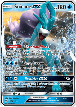 Suicune-GX 60/214 — Lost Thunder
