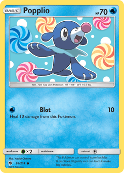 Popplio 65/214 — Lost Thunder