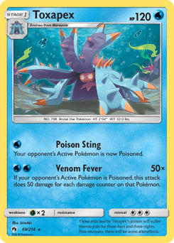 Toxapex 69/214 — Lost Thunder