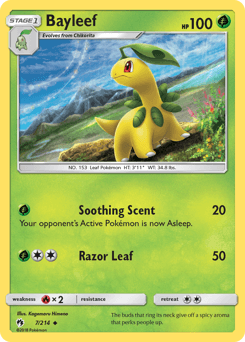 Bayleef 7/214 — Lost Thunder