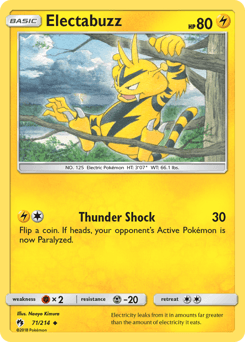 Electabuzz 71/214 — Lost Thunder