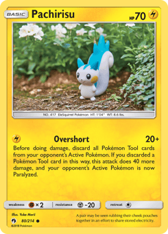 Pachirisu 80/214 — Lost Thunder