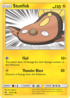 Stunfisk 83/214 — Lost Thunder