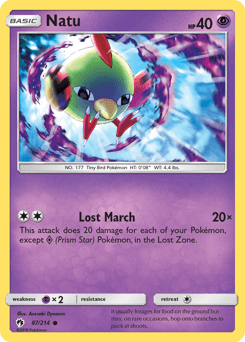 Natu 87/214 — Lost Thunder