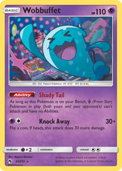Wobbuffet 93/214 — Lost Thunder