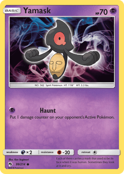 Yamask 99/214 — Lost Thunder