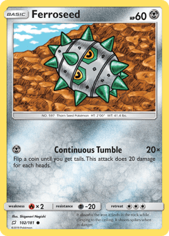 Ferroseed 102/181 — Team Up