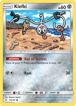 Klefki 110/181 — Team Up