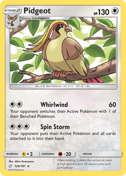 Pidgeot 124/181 — Team Up