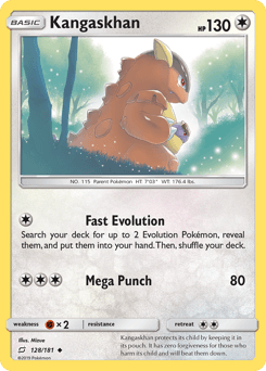 Kangaskhan 128/181 — Team Up