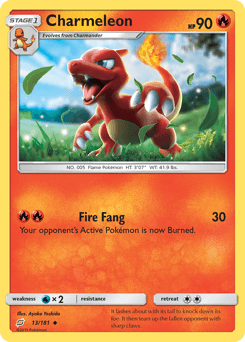 Charmeleon 13/181 — Team Up
