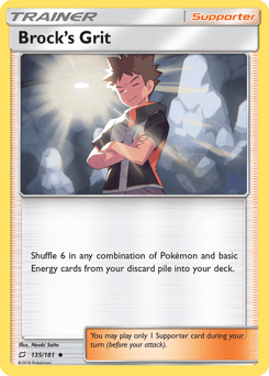 Brock's Grit 135/181 — Team Up