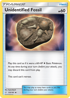 Unidentified Fossil 155/181 — Team Up