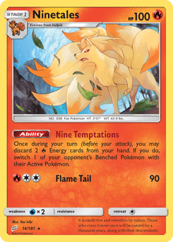 Ninetales 16/181 — Team Up