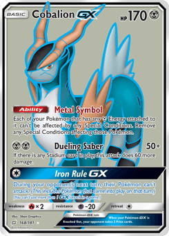 Cobalion-GX 168/181 — Team Up