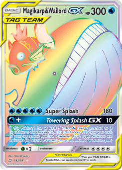 Magikarp & Wailord-GX 183/181 — Team Up