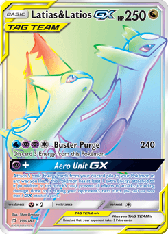 Latias & Latios-GX 190/181 — Team Up
