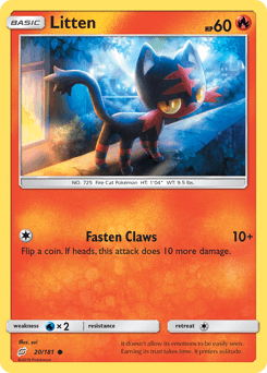 Litten 20/181 — Team Up