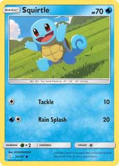 Squirtle 23/181 — Team Up