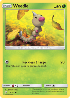 Weedle 3/181 — Team Up