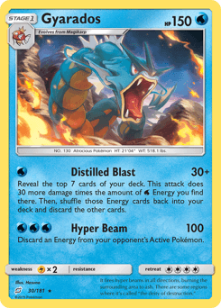 Gyarados 30/181 — Team Up