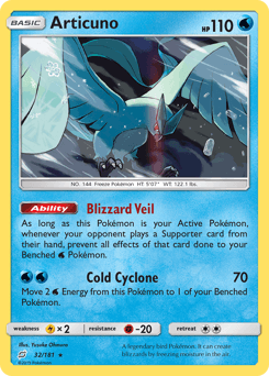 Articuno 32/181 — Team Up