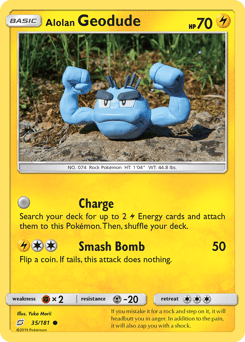Alolan Geodude 35/181 — Team Up