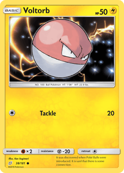 Voltorb 38/181 — Team Up