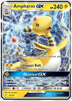 Ampharos-GX 43/181 — Team Up