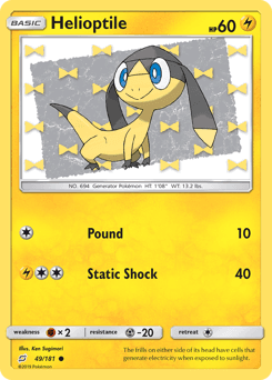 Helioptile 49/181 — Team Up