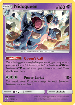 Nidoqueen 56/181 — Team Up
