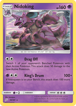 Nidoking 59/181 — Team Up