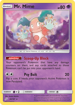 Mr. Mime 66/181 — Team Up