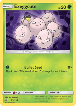 Exeggcute 8/181 — Team Up