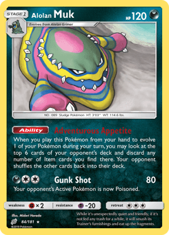 Alolan Muk 84/181 — Team Up