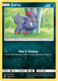 Zorua 90/181 — Team Up