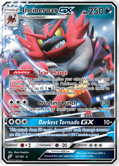 Incineroar-GX 97/181 — Team Up