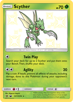 Scyther SV1/94 — Hidden Fates Shiny Vault