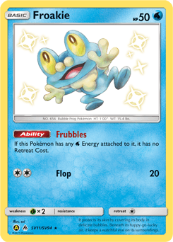 Froakie SV11/94 — Hidden Fates Shiny Vault