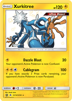 Xurkitree Pokémon card