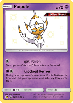 Poipole Pokémon card