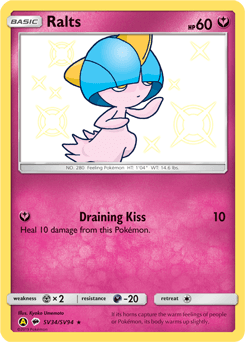 Ralts SV34/94 — Hidden Fates Shiny Vault