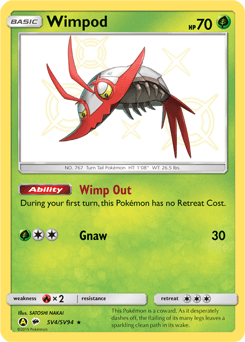 Wimpod SV4/94 — Hidden Fates Shiny Vault